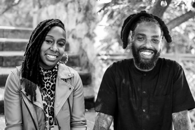 Composite portrait of Kenjus Watson and Tiffanie Marie