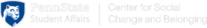 Penn State Student Affairs Center for Social Change and Belonging logo
